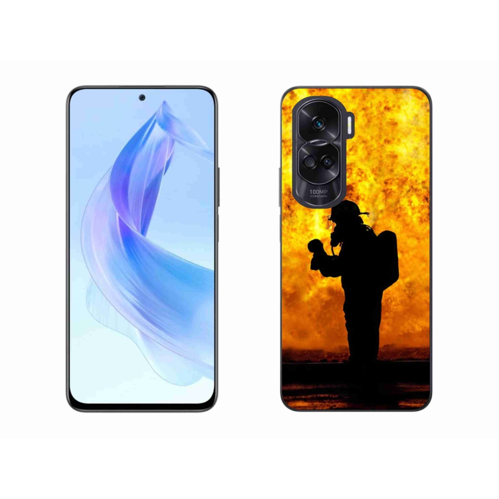 Zselés borítás mmCase a Honor 90 Lite-hoz - tűzoltó