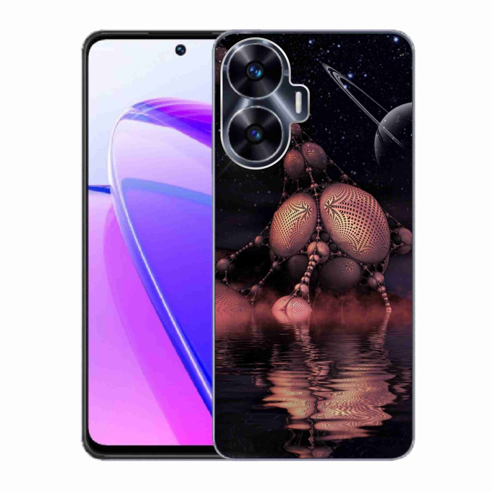 Gél borítás mmCase a Realme C55 készülékhez - absztrakt motívum 19
