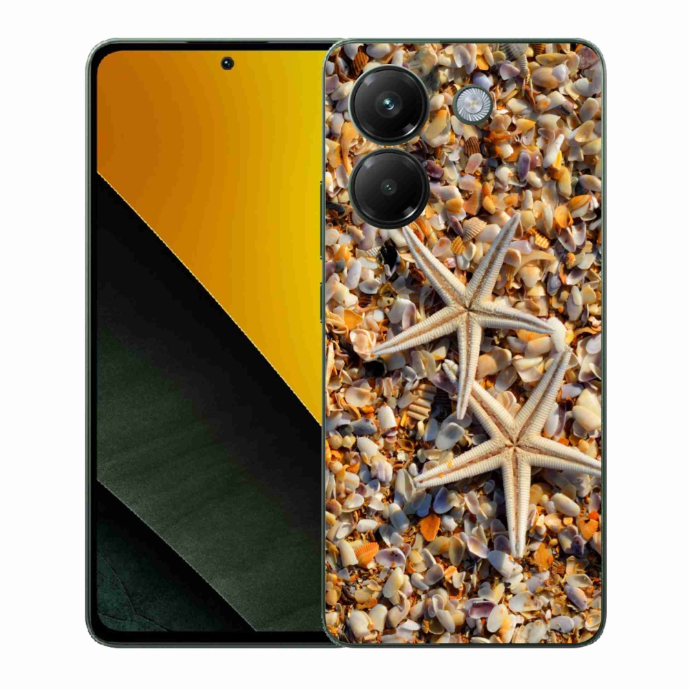 Gél borítás mmCase a Xiaomi Poco M7 Pro 5G-hez - tengeri csillag