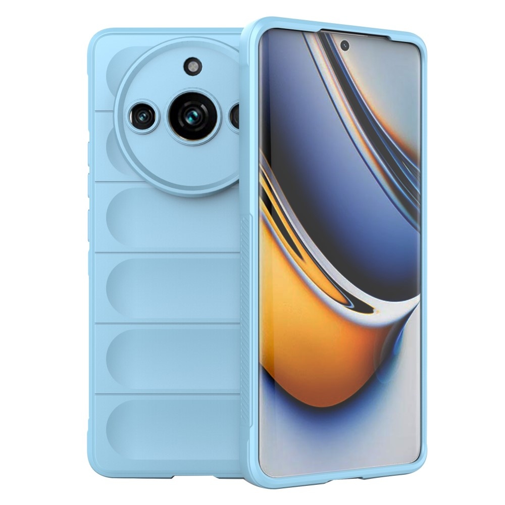 Ütésálló zselés tok a Realme 11 Pro 5G/11 Pro+ 5G készülékhez - világoskék színű