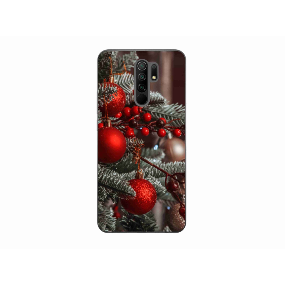 Gél borítás mmCase a Xiaomi Redmi 9-hez - karácsonyi dekorációk 2