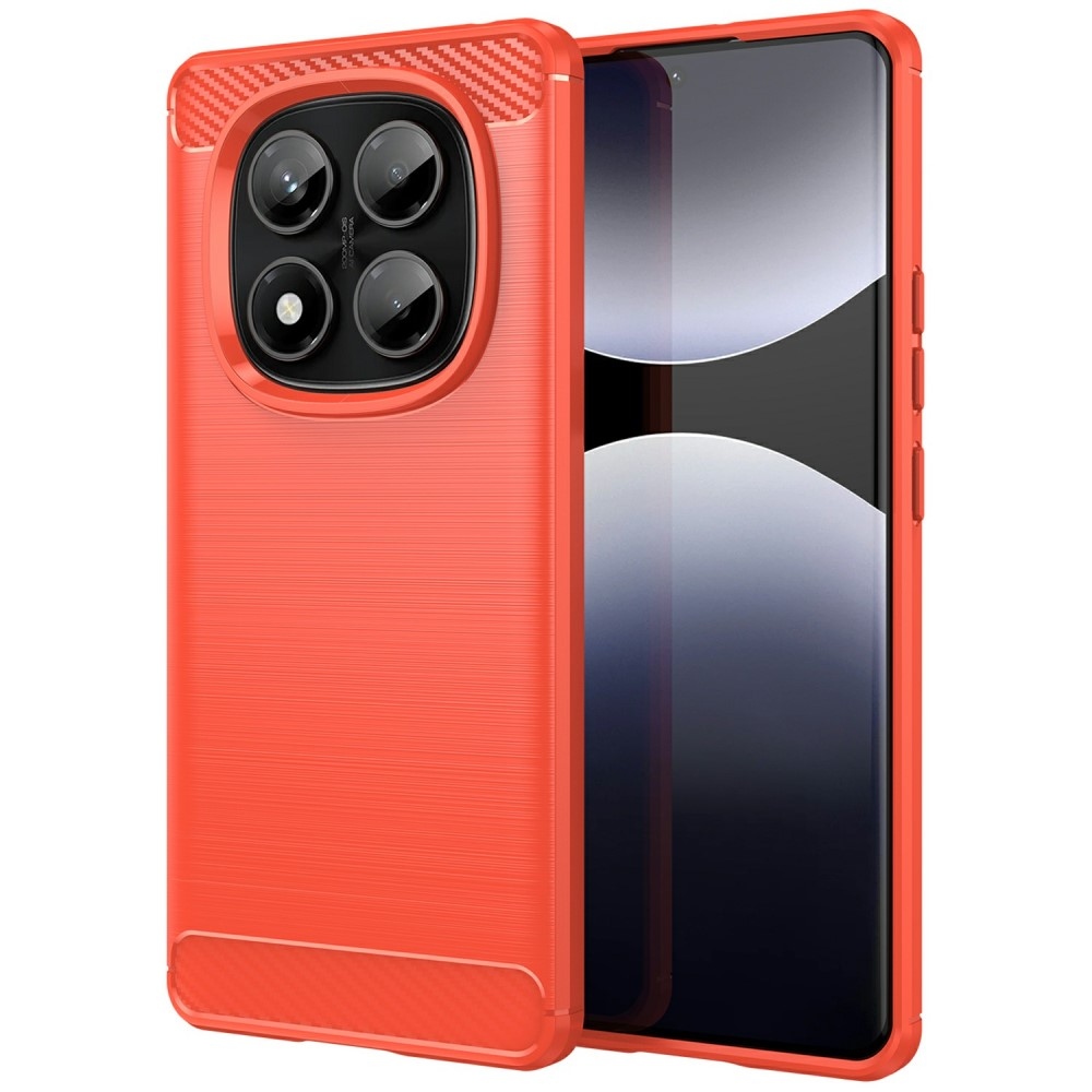 Szénálló zselés tok Xiaomi Redmi Note 14 Pro - piros