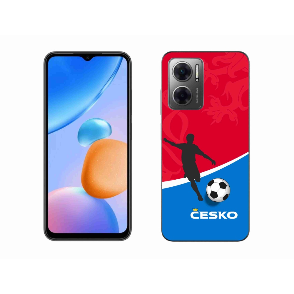 Gél borítás mmCase a Xiaomi Redmi 10 5G-hez - futball Csehország