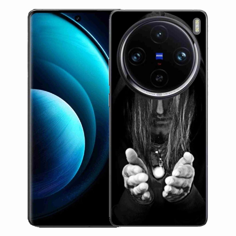 Zselés borítás mmCase a Vivo X100 Pro 5G-n - titokzatos személy