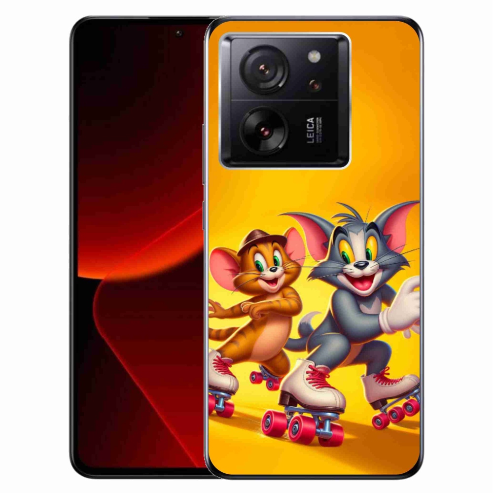 Gél borítás mmCase a Xiaomi 13T/13T Pro számára - tom a jerry