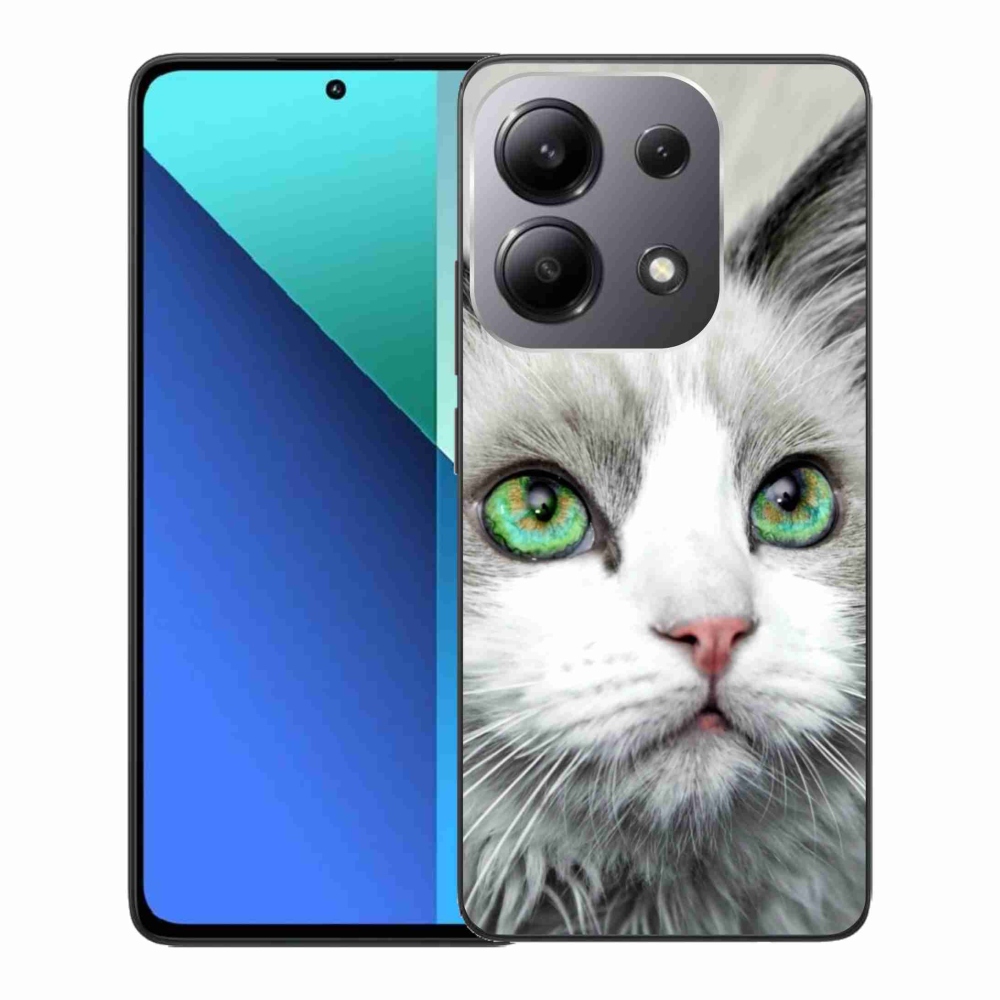 Gél borítás mmCase a Xiaomi Redmi Note 13-hoz - macska nézet