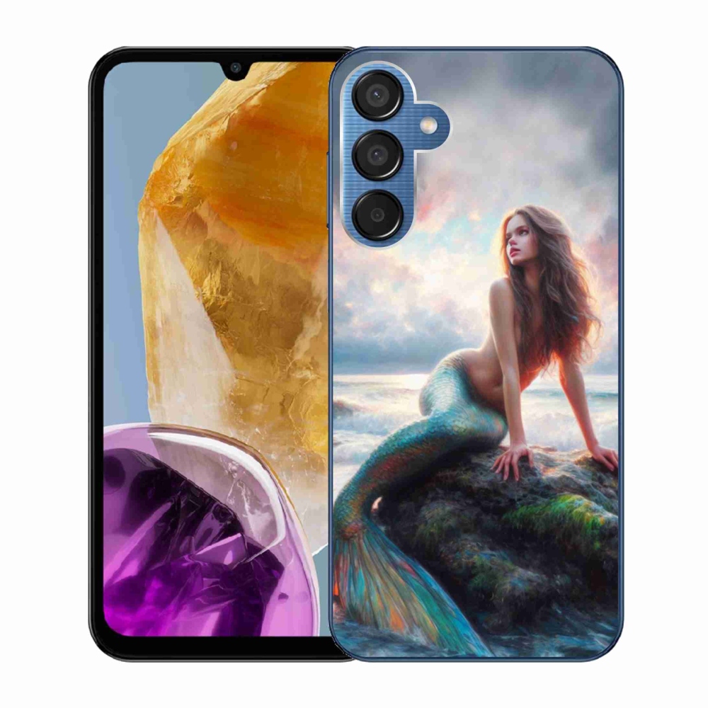 Zselés borítás mmCase Samsung Galaxy M15 5G - sellő