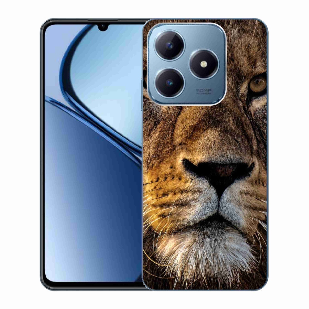 Gél tok mmCase a Realme C63 készülékhez - oroszlán