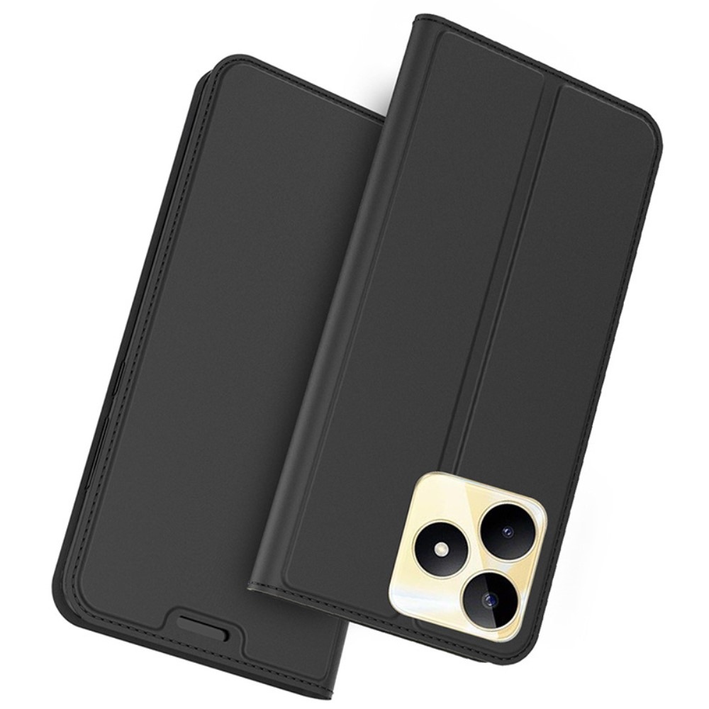 DUX könyvtáska a Realme C51/C53 készülékhez - fekete színben