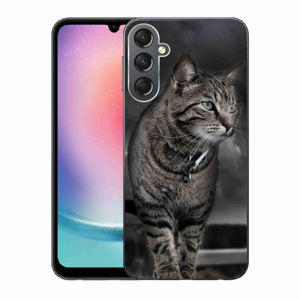 Zselés borítás mmCase Samsung Galaxy A24 készülékhez - macska