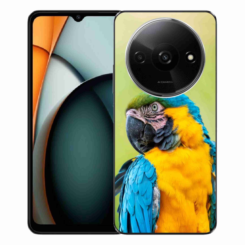 Gél tok mmCase a Xiaomi Redmi A3-hoz - papagáj ara 2