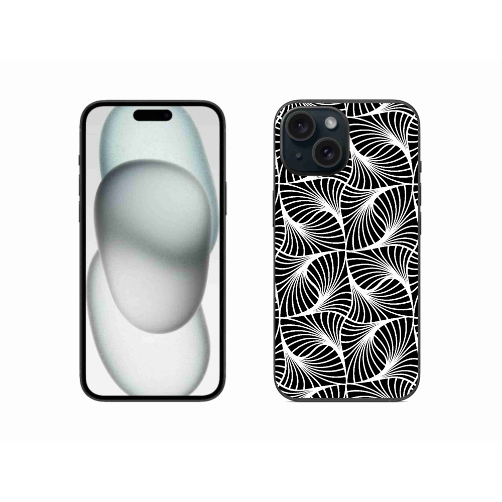 Zselés borítás mmCase iPhone 15-hez - elvont 14