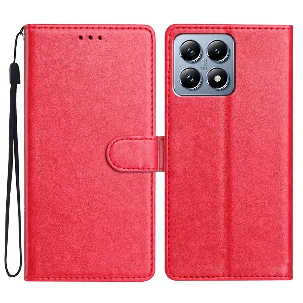 Vérrögök könyv tok Xiaomi 15T Pro - rózsa
