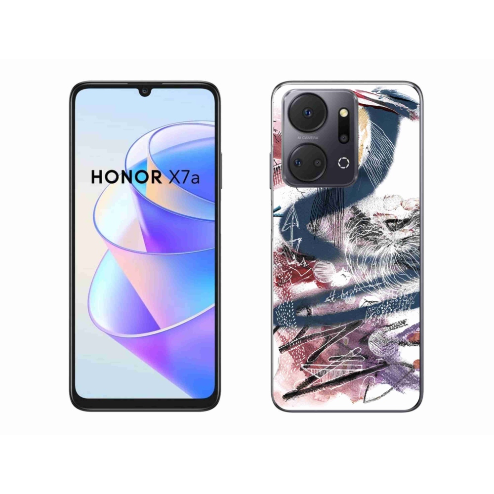 Zselés borítás mmCase a Honor X7a készülékhez - absztrakt motívum 28