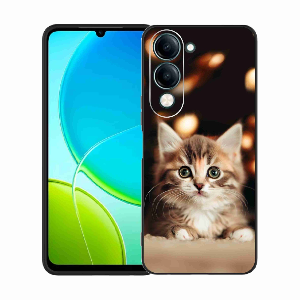 Gél borító mmCase a Vivo Y29s 5G-hez - aranyos cica 2