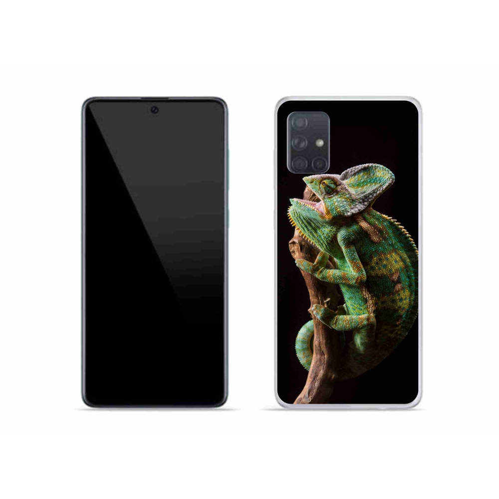 Zselés borítás mmCase Samsung Galaxy A51 készülékhez - kaméleon