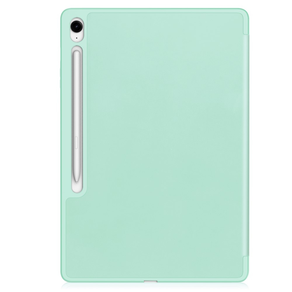 Cases intelligens záró tok Samsung Galaxy Tab S10 FE+ - világoszöld