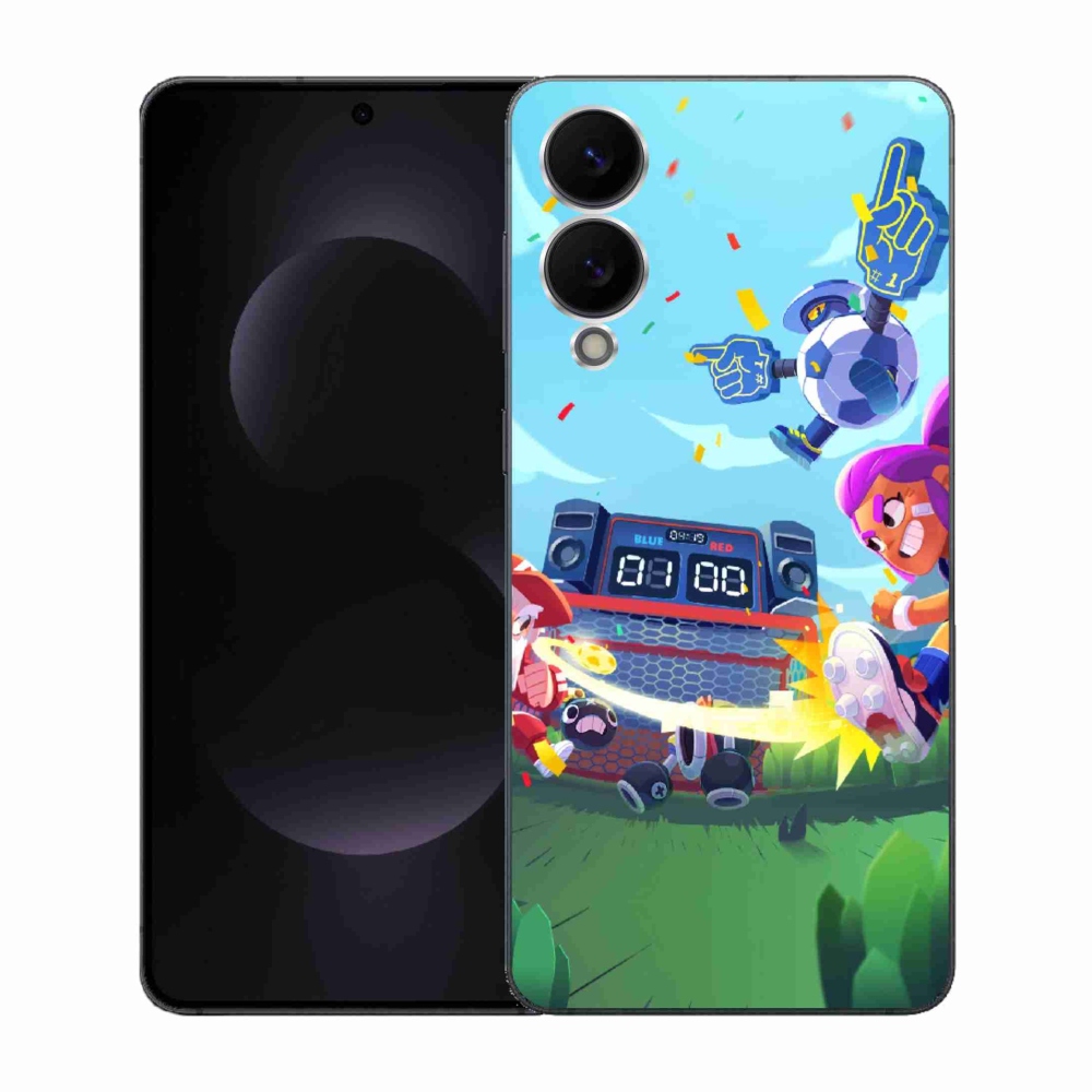 Gél borítás mmCase Samsung Galaxy S25 Edge - verekedés csillagok 1