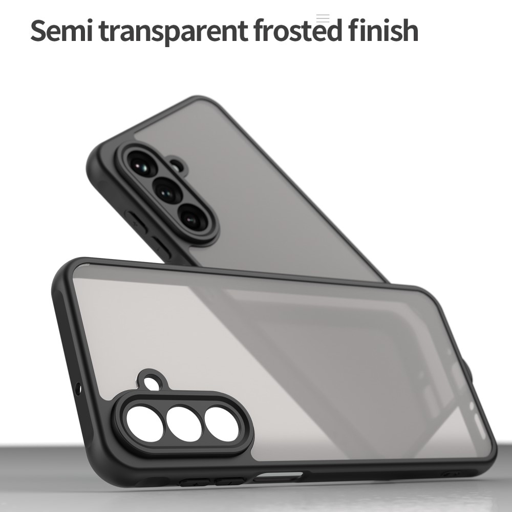 Zselés tok kemény hátlappal Samsung Galaxy A26 5G - fekete