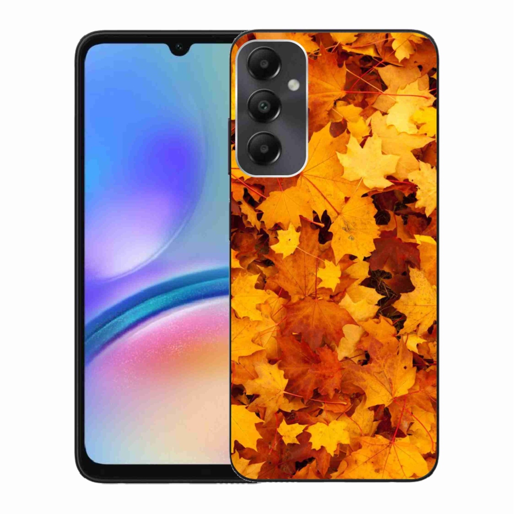 Gél borítás mmCase Samsung Galaxy A05s készülékhez - juharlevelek