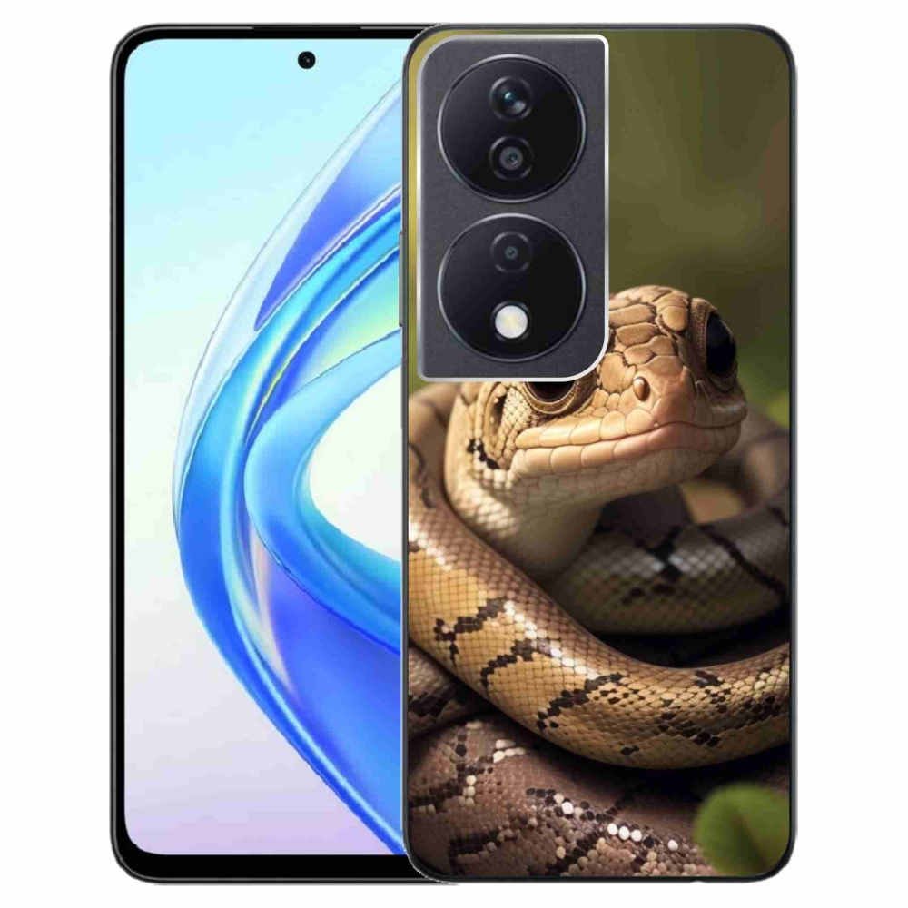 Zselés borítás mmCase a Honor X7b/Honor 90 Smart készülékhez - kígyó 1