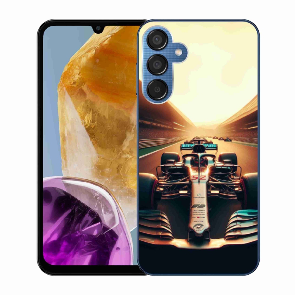 Zselés borítás mmCase Samsung Galaxy M15 5G - formula 1