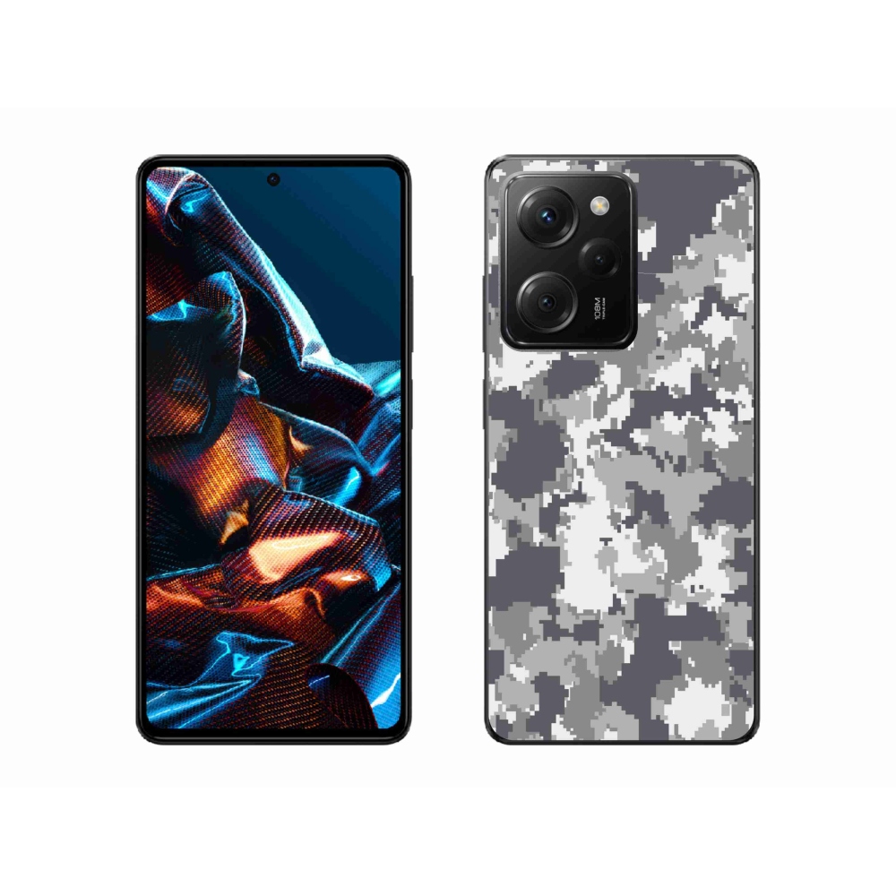 Gél borítás mmCase a Xiaomi Poco X5 Pro 5G-hez - álcázó minta 2