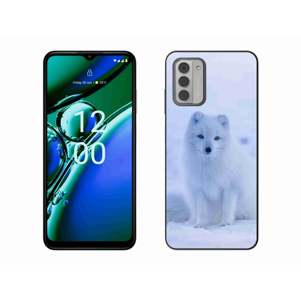 Zselés borítás mmCase a Nokia G42 készülékhez - polár róka