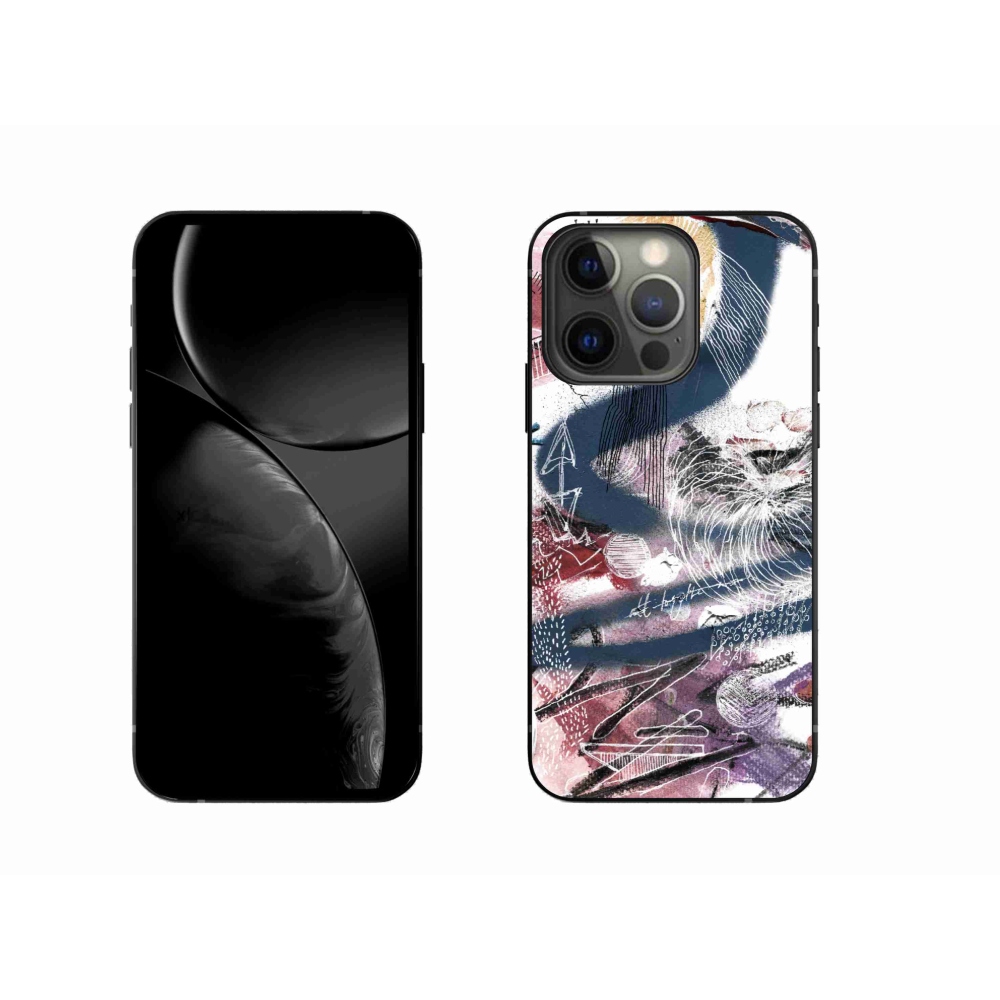 Gél borítás mmCase iPhone 13 Pro készülékhez - absztrakt motívum 28