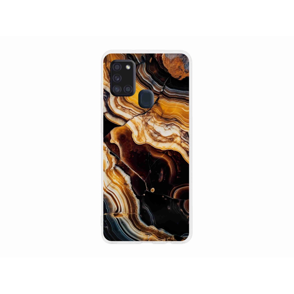 Gél borítás mmCase Samsung Galaxy A21s készülékhez - absztrakt motívum 26