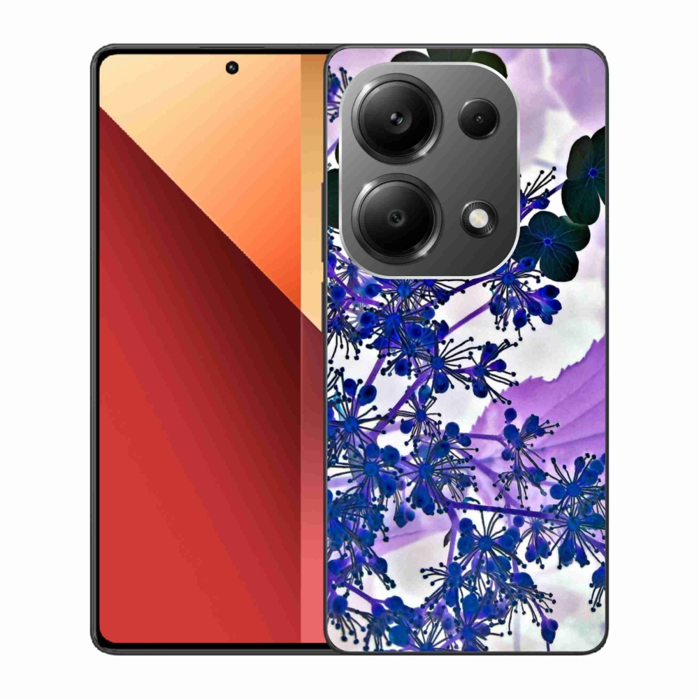 Gél borítás mmCase a Xiaomi Redmi Note 13 Pro 4G/Poco M6 Pro - hortenzia virághoz