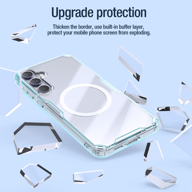 Nillkin Nature TPU PRO mágneses borító Samsung Galaxy A55 5GTransparenthez