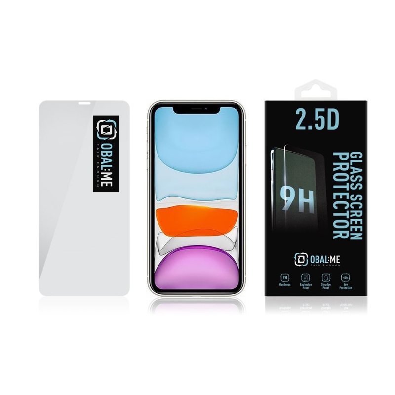 Cover:Me 2.5D edzett üveg az Apple iPhone 11/XR készülékhez Tiszta