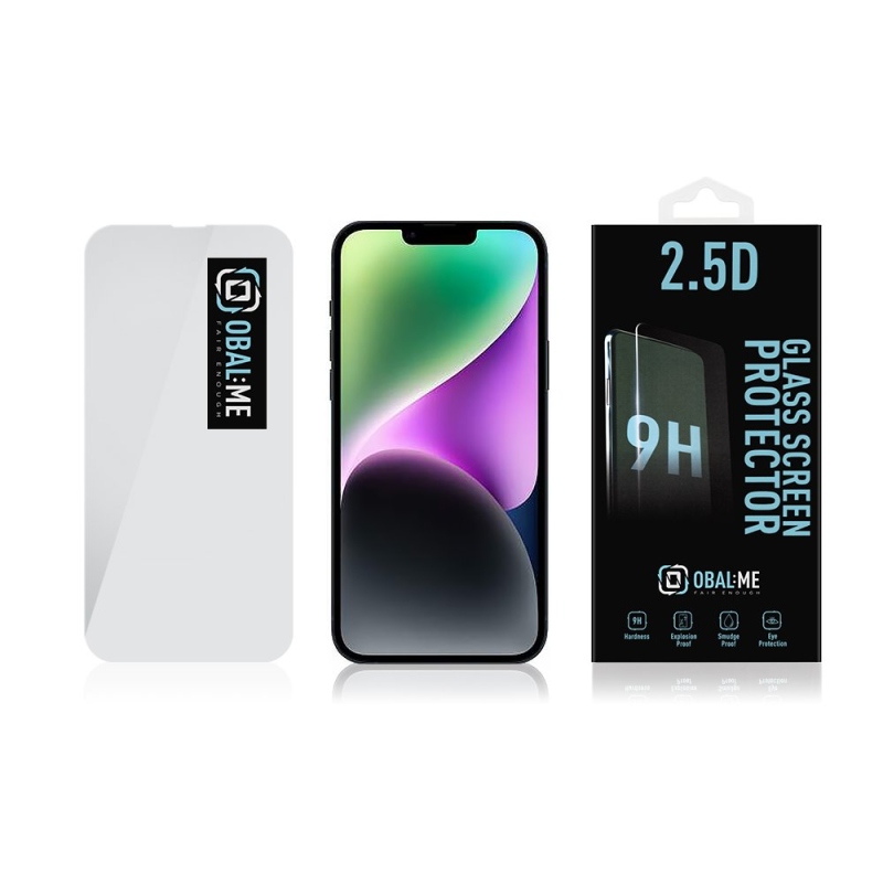 Cover:Me 2.5D edzett üveg az Apple iPhone 13 Pro Max/14 Plus készülékhez Tiszta