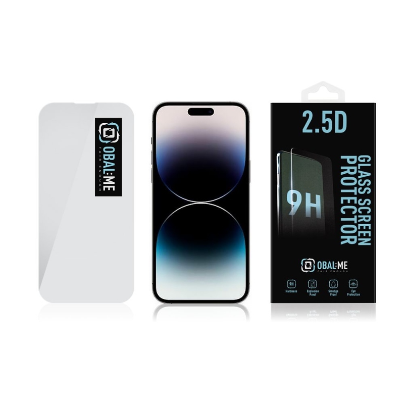 Cover:Me 2.5D edzett üveg az Apple iPhone 14 Pro Max készülékhez Tiszta