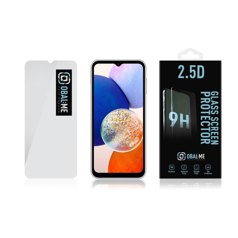 Cover:Me 2.5D edzett üveg a Samsung Galaxy A14 5G számára Tiszta