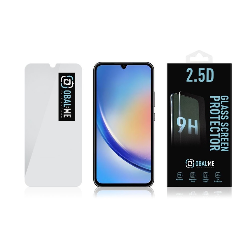 Cover:Me 2.5D edzett üveg a Samsung Galaxy A34 5G számára Tiszta