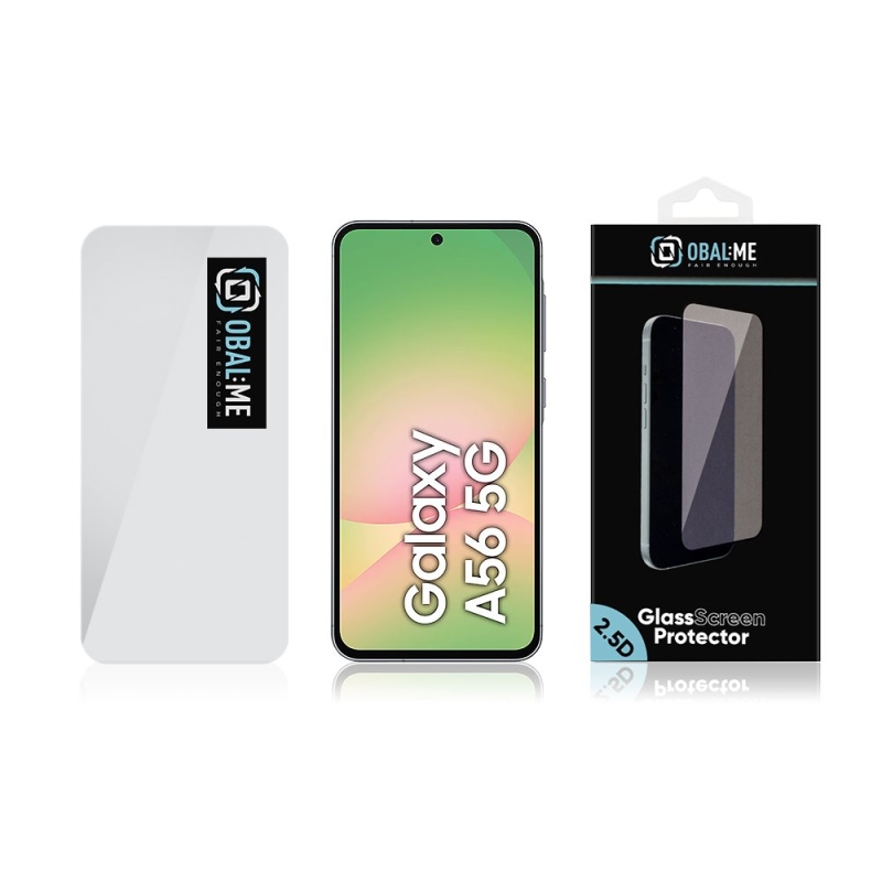 CSOMAG:ME 2.5D edzett üveg Samsung Galaxy A56 5G átlátszóhoz