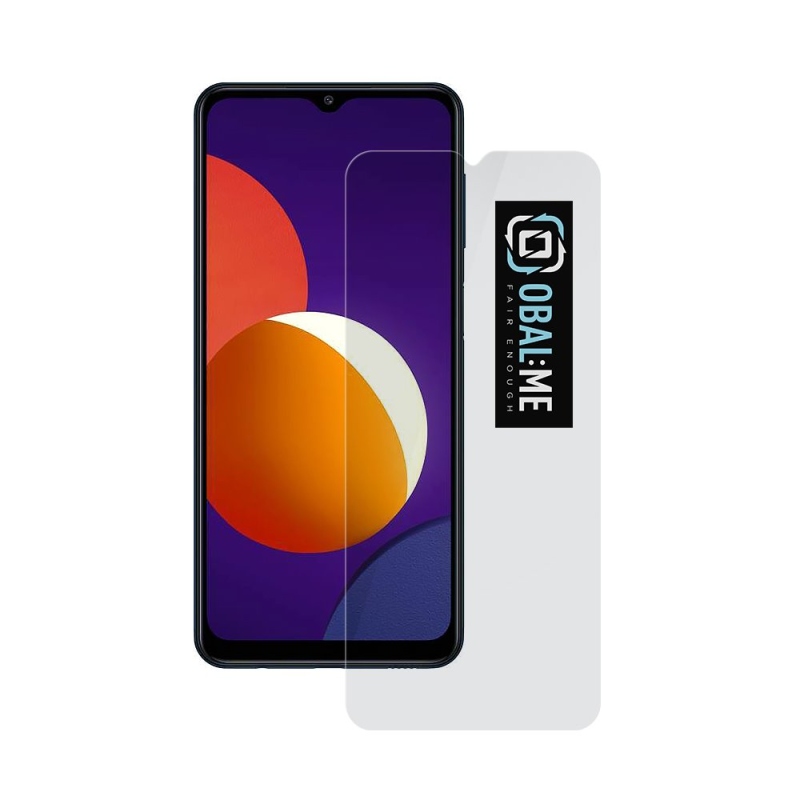 Cover:Me 2.5D edzett üveg a Samsung Galaxy M12/A32 5G/A12/A12/A02s számára Tiszta