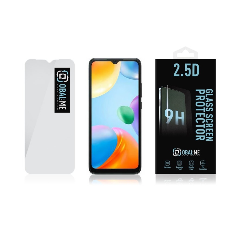 Cover:Me 2.5D edzett üveg a Xiaomi Redmi 10C számára Clear