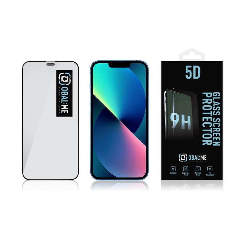 Cover:Me 5D edzett üveg az Apple iPhone 12 mini készülékhez Fekete