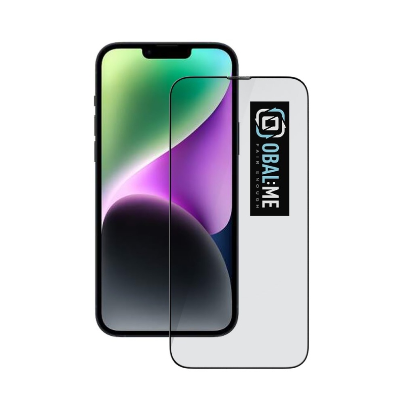 Cover:Me 5D edzett üveg az Apple iPhone 13 Pro Max/14 Plus készülékhez Fekete