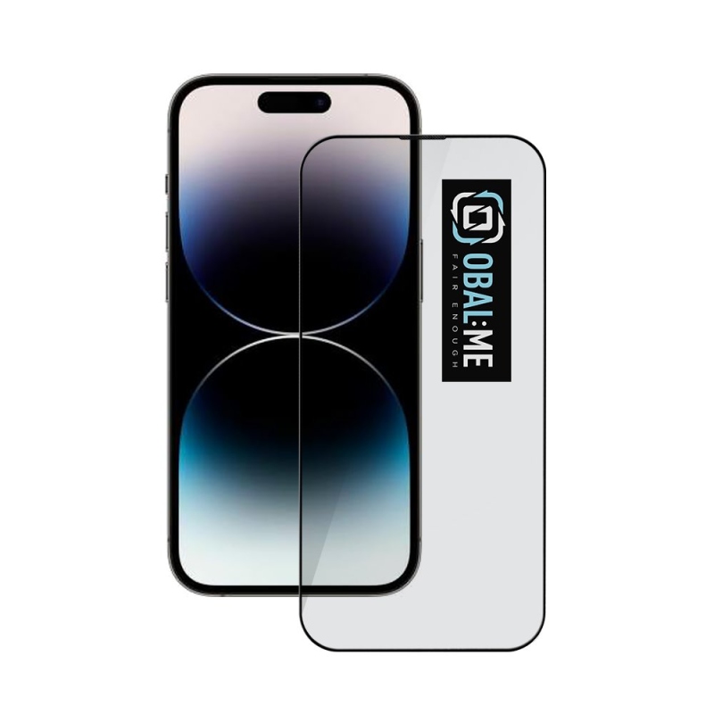 Cover:Me 5D edzett üveg az Apple iPhone 14 Pro készülékhez Fekete