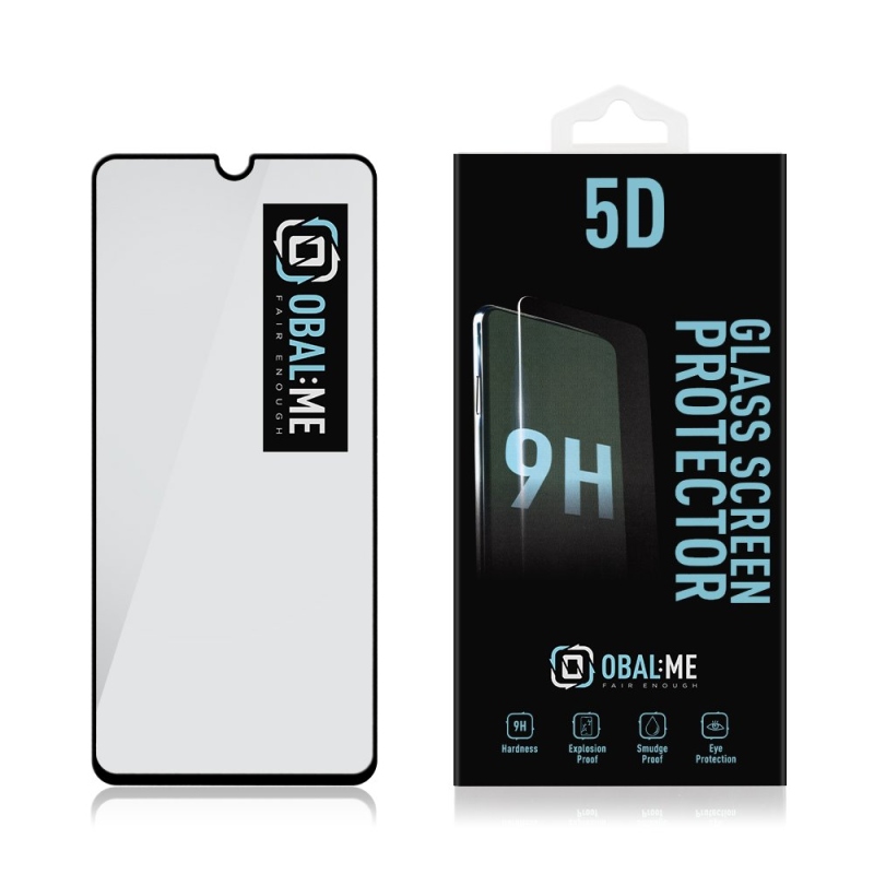 Cover:Me 5D edzett üveg a Samsung Galaxy A23 5G Fekete számára