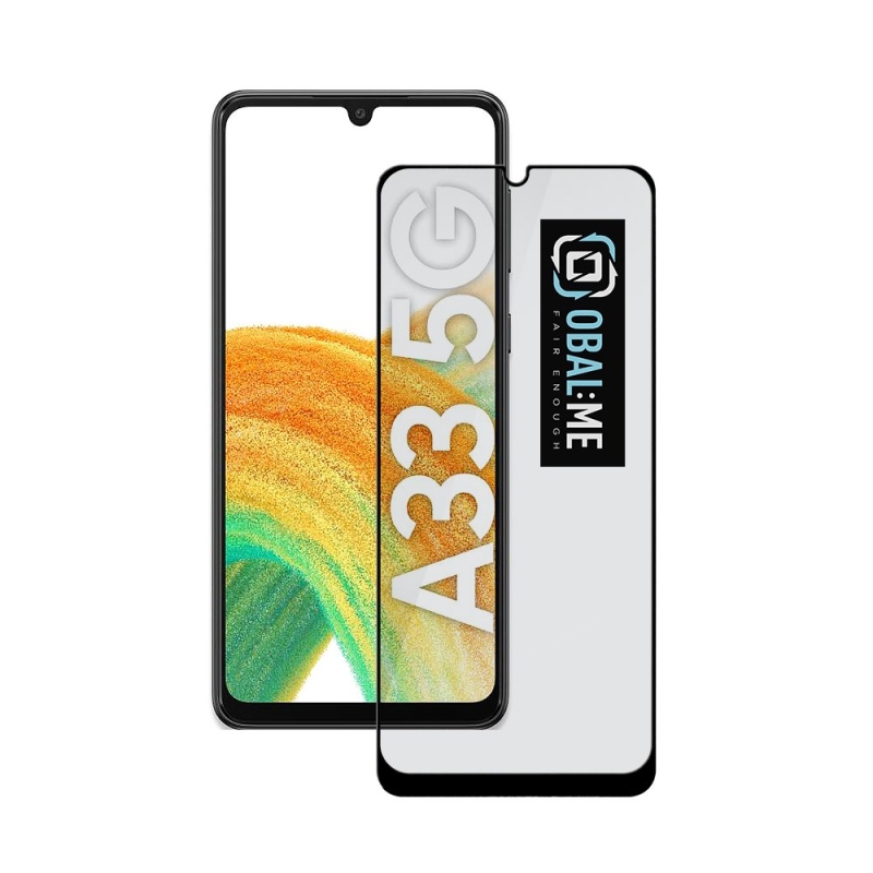 Cover:Me 5D edzett üveg a Samsung Galaxy A33 5G Fekete számára