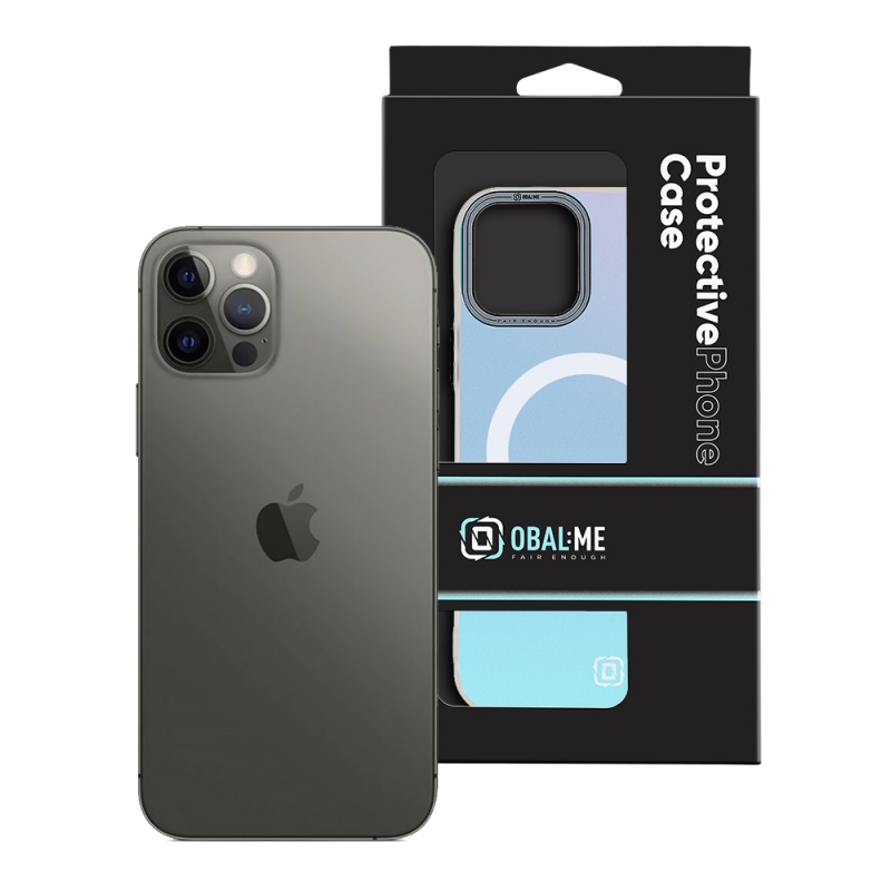 OBAL:ME HoloMag borító Apple iPhone 12/12 Pro fehérhez