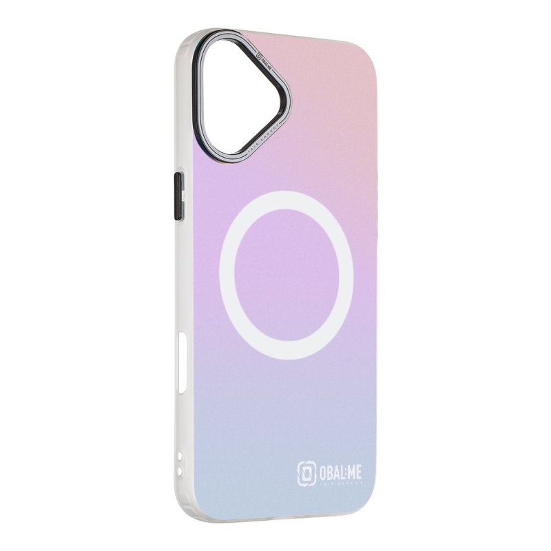 OBAL:ME HoloMag borító az Apple iPhone 16 Plus fehér készülékhez