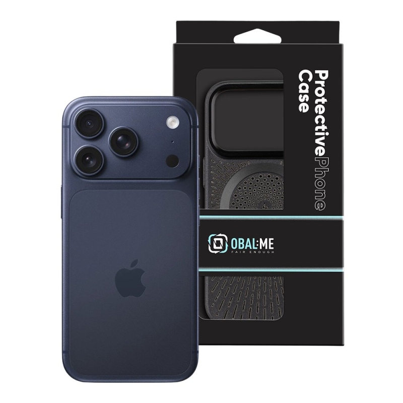 COVER:ME MagNetix Float Cover for Apple iPhone 17 Pro Fekete