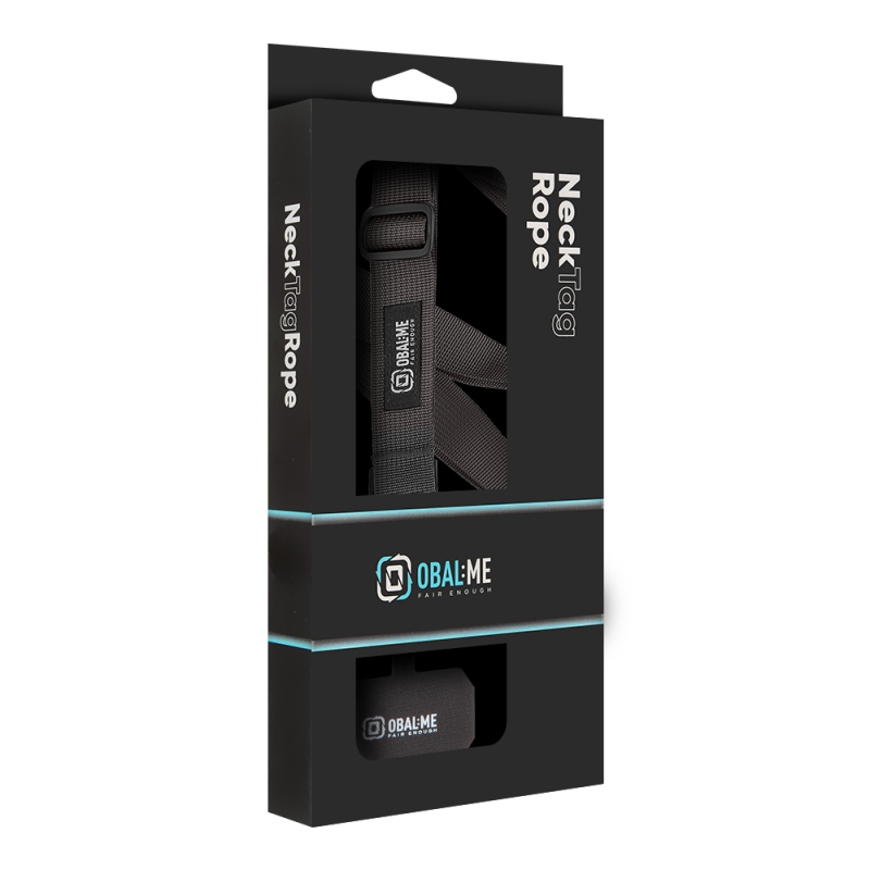 CSOMAG:ME NeckTag szalag telefonpánt fekete