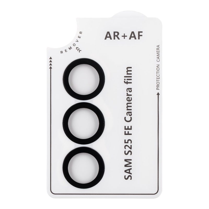 OBAL:ME lencsevédő Samsung Galaxy S25 FE titánium-koromfekete